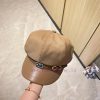Chanel 2024 new Chanel belt splicing material military hat, three-dimensional hat design, velf83g63z