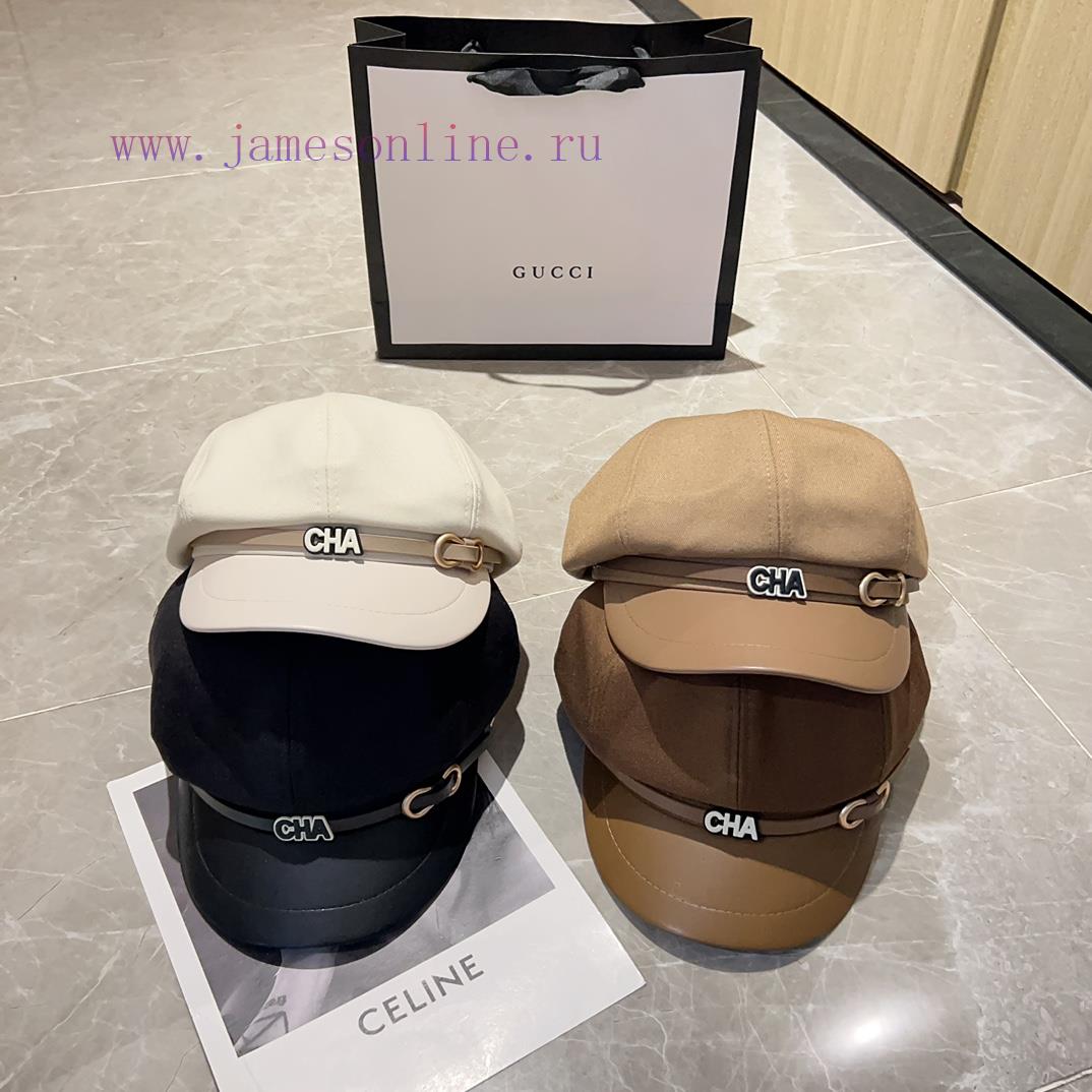 Chanel 2024 new Chanel belt splicing material military hat, three-dimensional hat design, velf83g63z - Image 10