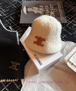 CELIN cashmere bucket capFull wool bucket cap 🧏 The season for wearing coats in autumn and wuuujemq5