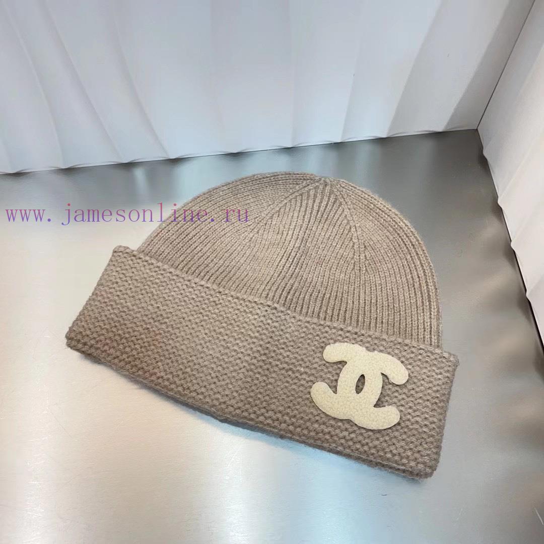 Chanel's new wool knitted woolen hat for autumn and winter 2024, designed in Korean style - z7o6ypcf - Image 3