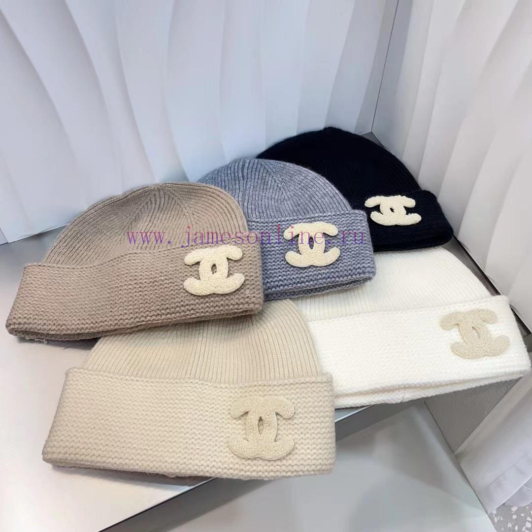 Chanel's new wool knitted woolen hat for autumn and winter 2024, designed in Korean style - z7o6ypcf - Image 9