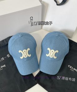 CELIN 2022ss New Triumphal Arch Cowboy Orchid Embroidered Baseball Hat 🧢 The hat shape is co58cd75ev
