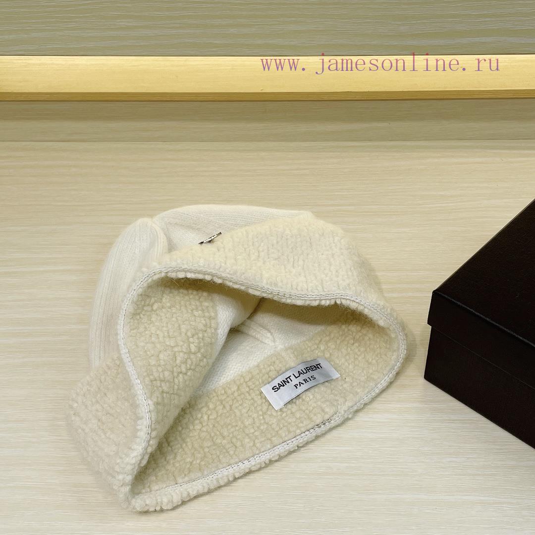 Ysl's popular knitted hatCustomized hat shape, fabric weight just rightNot prone to pilling,a3e6cvxs - Image 5