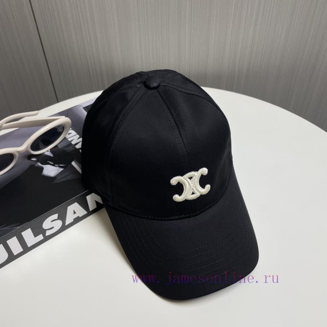 CELIN * Celine SS new Arc de Triomphe embroidered baseball cap 🧢 The hat shape is completelya8nw85cg - Image 9