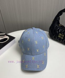 🧢LV Louis Vuitton 🧢  Official website shipment, embroidered letter baseball cap, very classiubhi4y7e