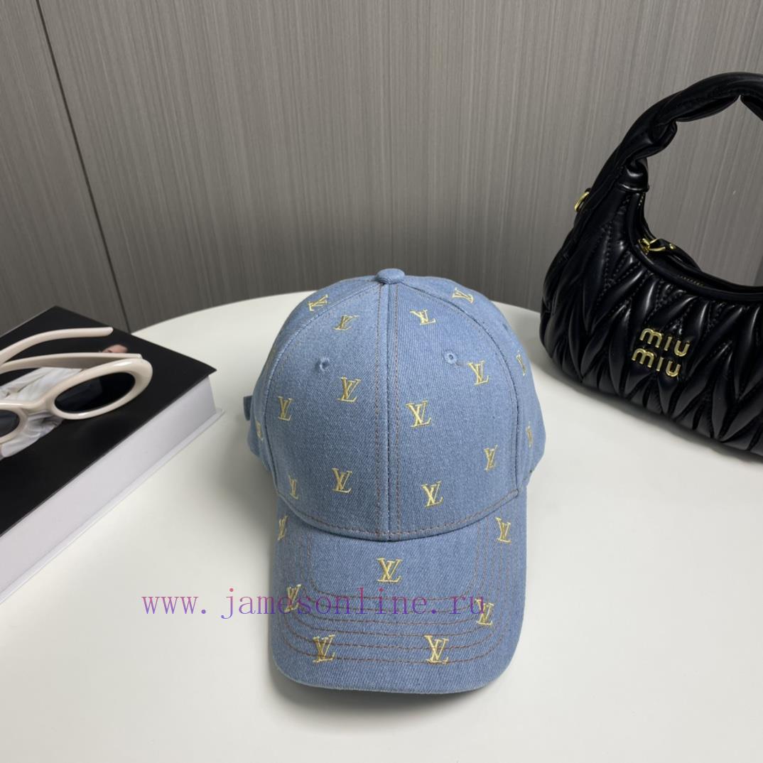 🧢LV Louis Vuitton 🧢 Official website shipment, embroidered letter baseball cap, very classiubhi4y7e