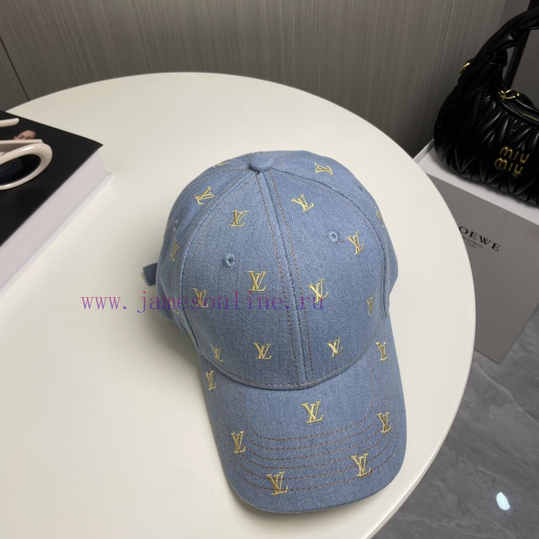 🧢LV Louis Vuitton 🧢 Official website shipment, embroidered letter baseball cap, very classiubhi4y7e - Image 6