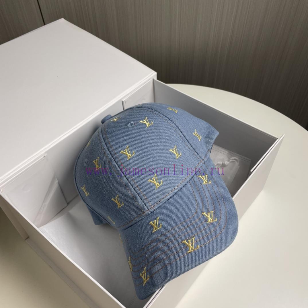 🧢LV Louis Vuitton 🧢 Official website shipment, embroidered letter baseball cap, very classiubhi4y7e - Image 10