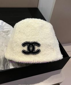 Chanel woolen fisherman hat, new bucket hat, head circumference 57cmmkkyk5nd