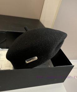 Miumiu wool beret, made of 100% wool fabriclab6f9qk