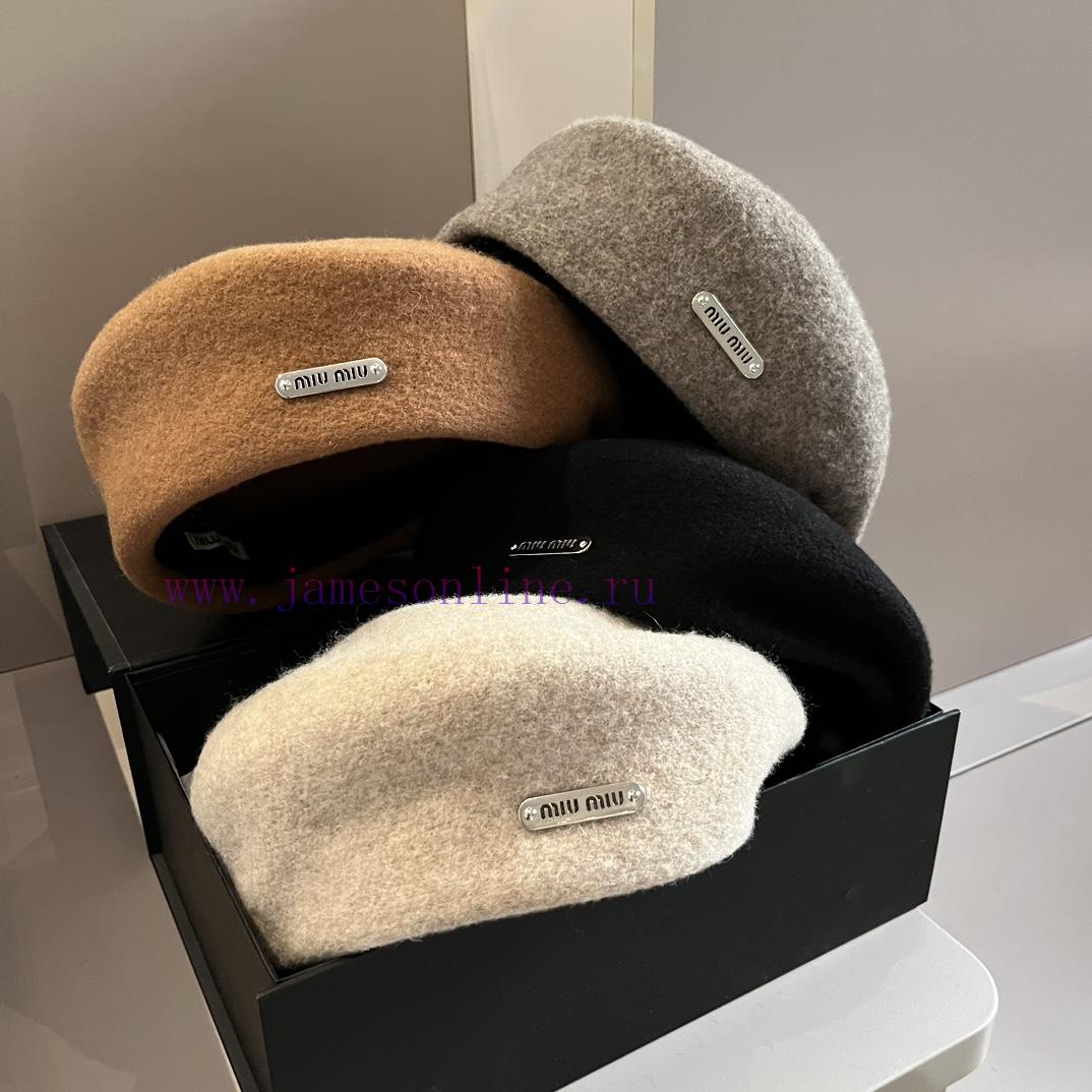 Miumiu wool beret, made of 100% wool fabricx82hkyw0 - Image 10