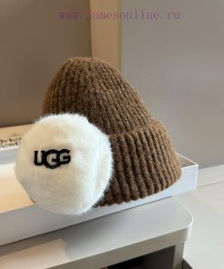 UGG ear protection knitted hatbv1gfljh