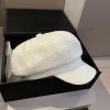 Chanel Octagonal Pumpkin Cap, Painter's Cap, Head circumference 57cm07qdq1lf