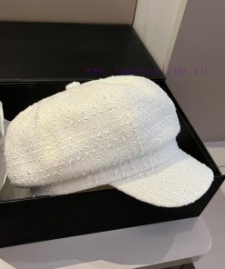 Chanel Octagonal Pumpkin Cap, Painter's Cap, Head circumference 57cm07qdq1lf