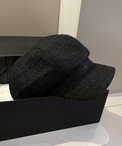 Chanel Octagonal Pumpkin Cap, Painter's Cap, Head circumference 57cmcgrsgy8n