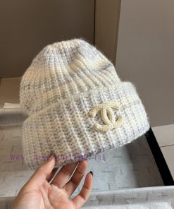 Chanel Knitted Woolen Hatzdgxjllj