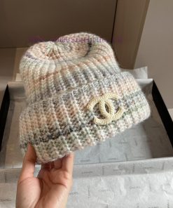 Chanel Knitted Woolen Hatgvwolj7e