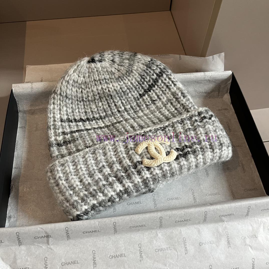 Chanel Knitted Woolen Hatvuepfog8 - Image 4