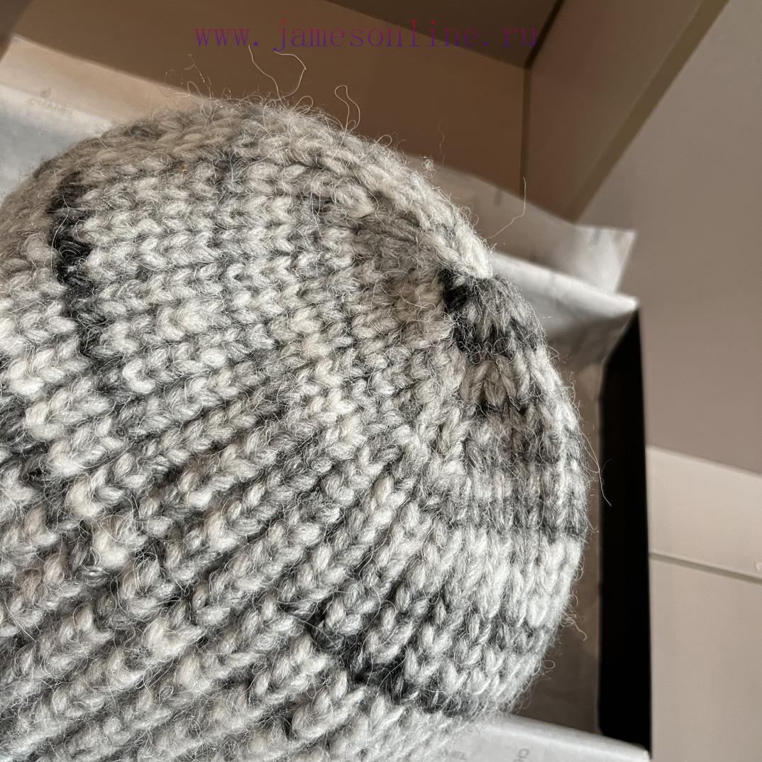 Chanel Knitted Woolen Hatvuepfog8 - Image 7