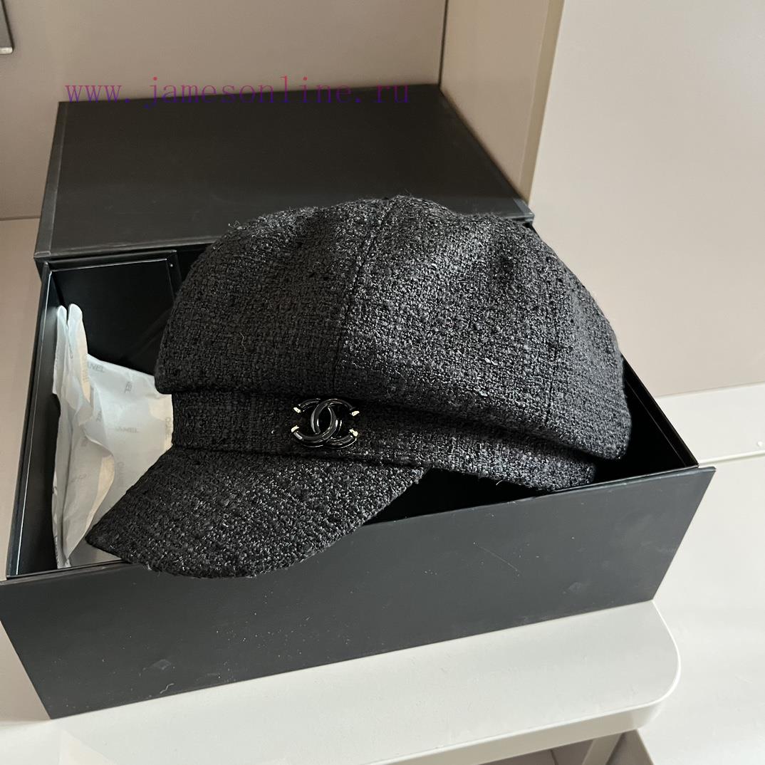Chanel Octagonal Pumpkin Cap, Painter's Cap, Head circumference 57cmc56gzlyh - Image 5