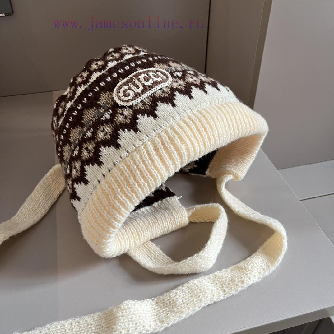 GucciGucci's new knitted cold hat ear protection hat7yw9n55q - Image 2