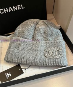 Chanel Knitted Wool Hatiw4p1zc5