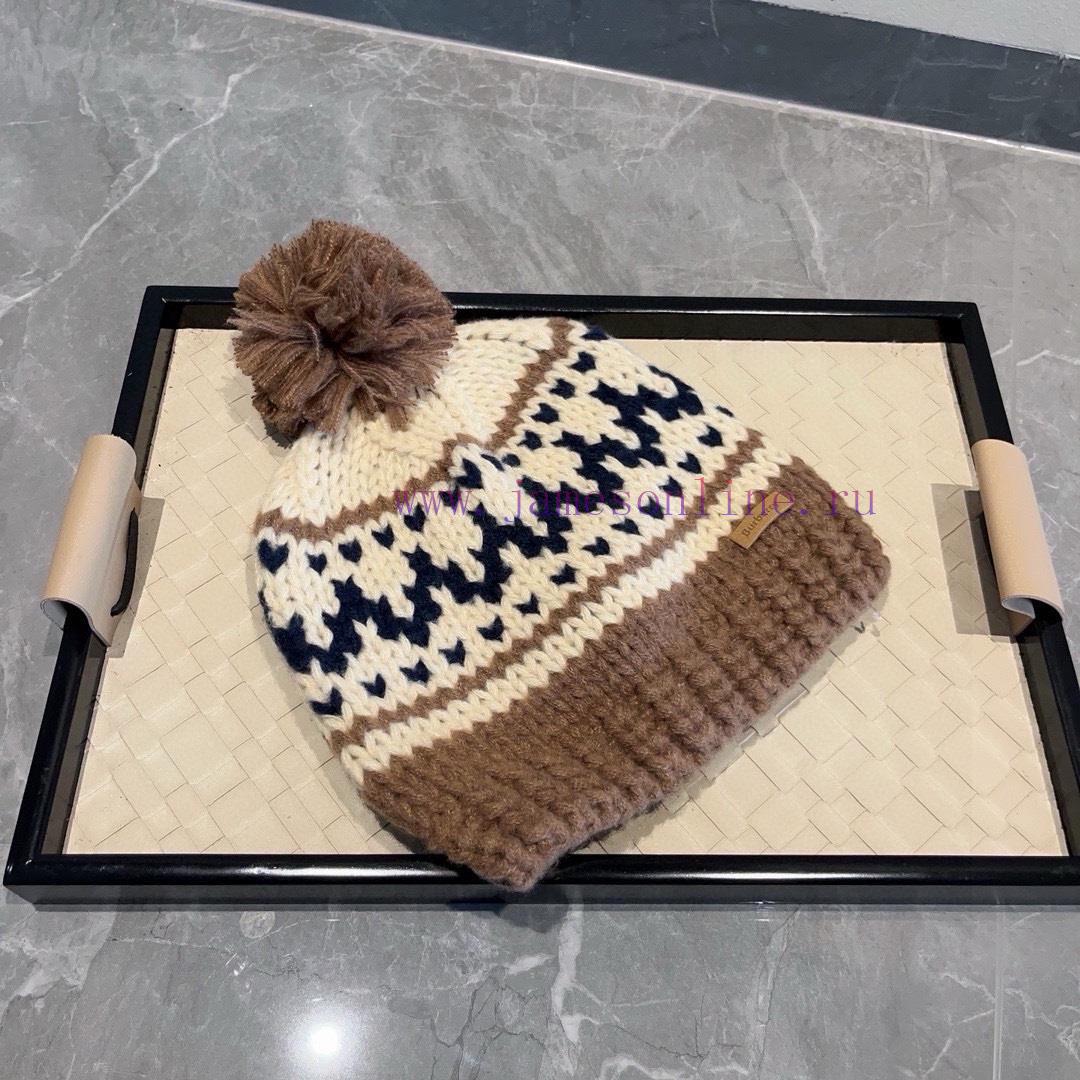 Burberry's new woolen hat, warm knit for autumn and winterHath7hwem25 - Image 3