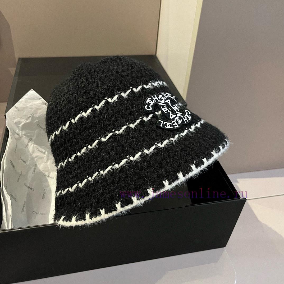 Chanel Knitted Fisherman's Hat, Head circumference 57cmpy72e1qn - Image 3