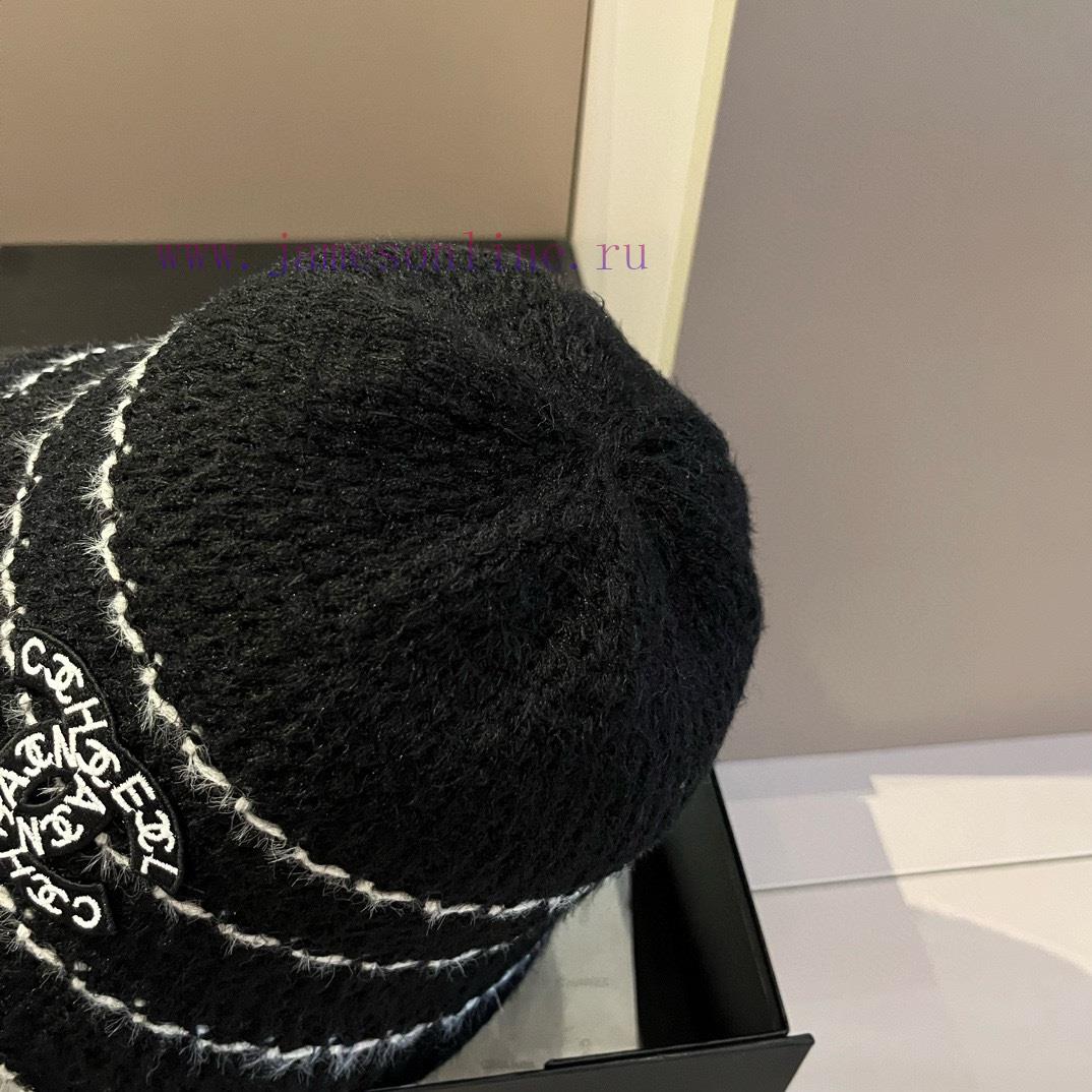Chanel Knitted Fisherman's Hat, Head circumference 57cmpy72e1qn - Image 4