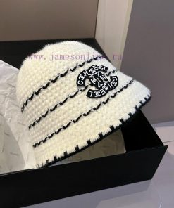 Chanel Knitted Fisherman's Hat, Head circumference 57cm7frbyvhm