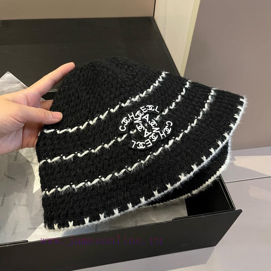 Chanel Knitted Fisherman's Hat, Head circumference 57cmpy72e1qn - Image 6