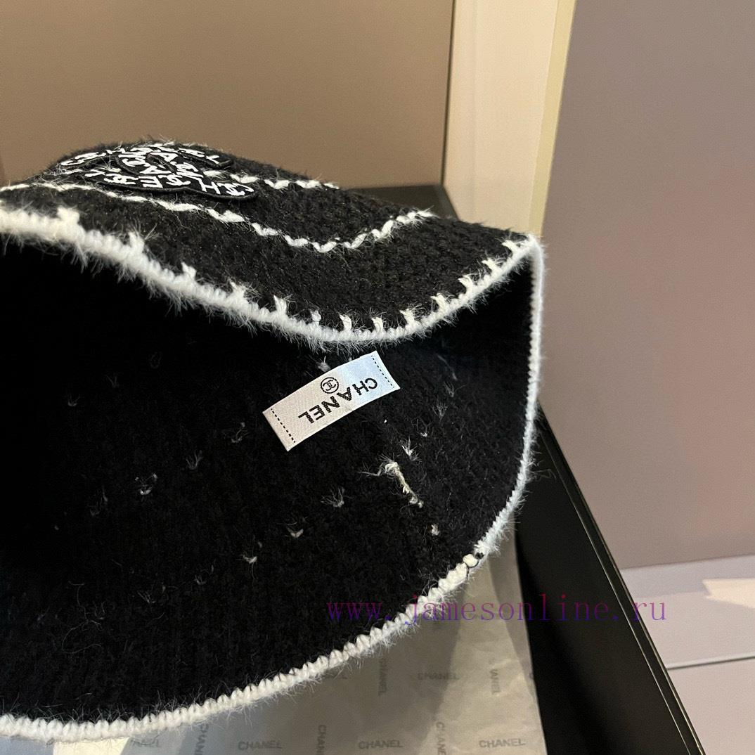 Chanel Knitted Fisherman's Hat, Head circumference 57cmpy72e1qn - Image 8