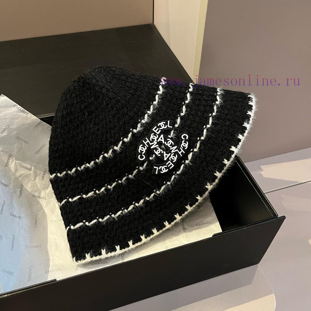 Chanel Knitted Fisherman's Hat, Head circumference 57cmpy72e1qn - Image 9