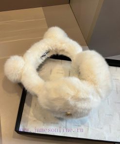 Miumiu autumn and winter new fur ear muffsl02wyosj