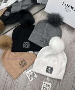 Super Welfare Loewe Classic Knitted Hat, Little Sister's Winter Favorite~It looks good, youtdp6dgqq6