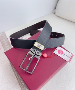 Ferragamo Ferrgamo ️ Belt and beltNeedle buckle, classic needle buckle made of pure copper m te6k0z02