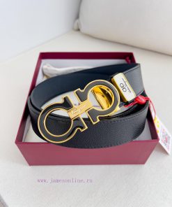 Ferragamo Ferrgamo ️ Belt and beltHanging buckle, classic hanging buckle made of pure copper tduj14zx
