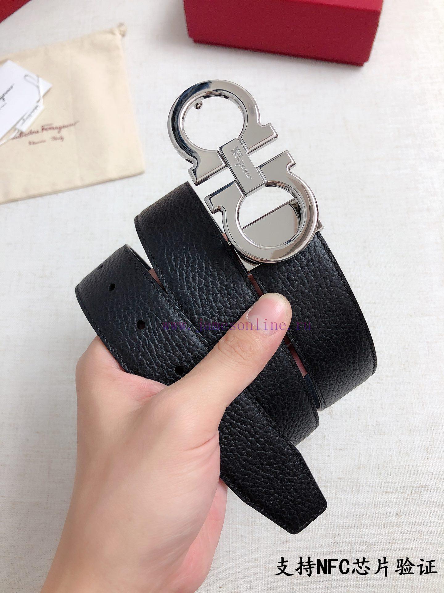 Supports NFC scanningComplete setFerragamoBuckle material: high-quality solid copper buckleT bibsb06c - Image 3