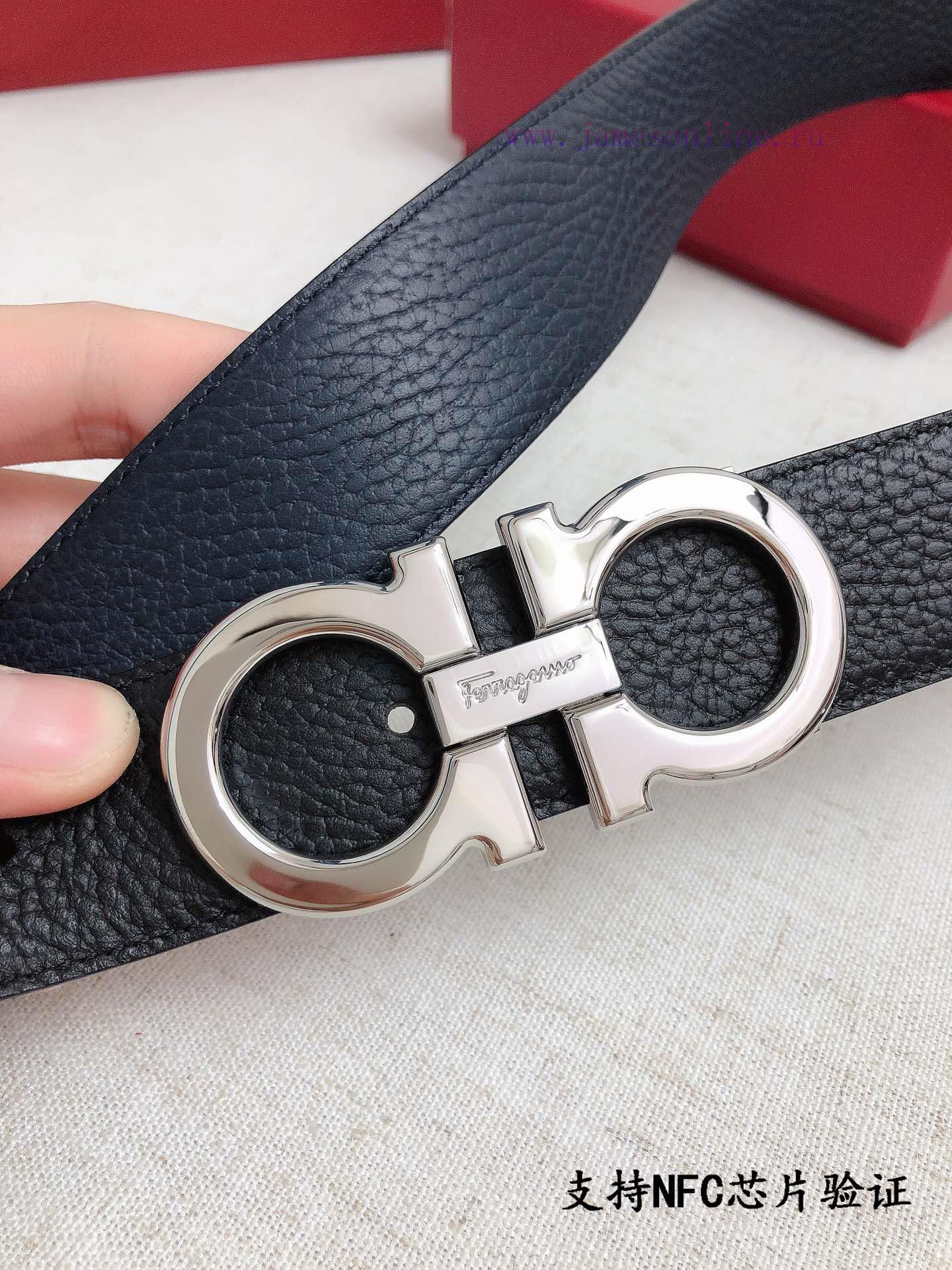 Supports NFC scanningComplete setFerragamoBuckle material: high-quality solid copper buckleT bibsb06c - Image 4