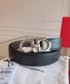 Ferragamo. FerragamoNew full width 3.5cm high-end customized men's belt double-sided importe eikax16t