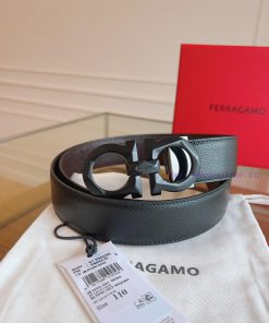 Ferragamo. FerragamoNew full width 3.5cm high-end customized men's belt double-sided importe gtqn3wsi