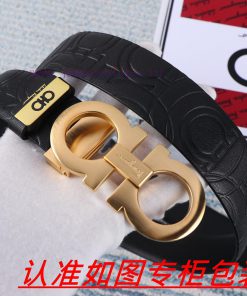 Ferragami ️The material is made of 100% top layer cowhide, ensuring that 24k pure steel buck 1hjzicq9