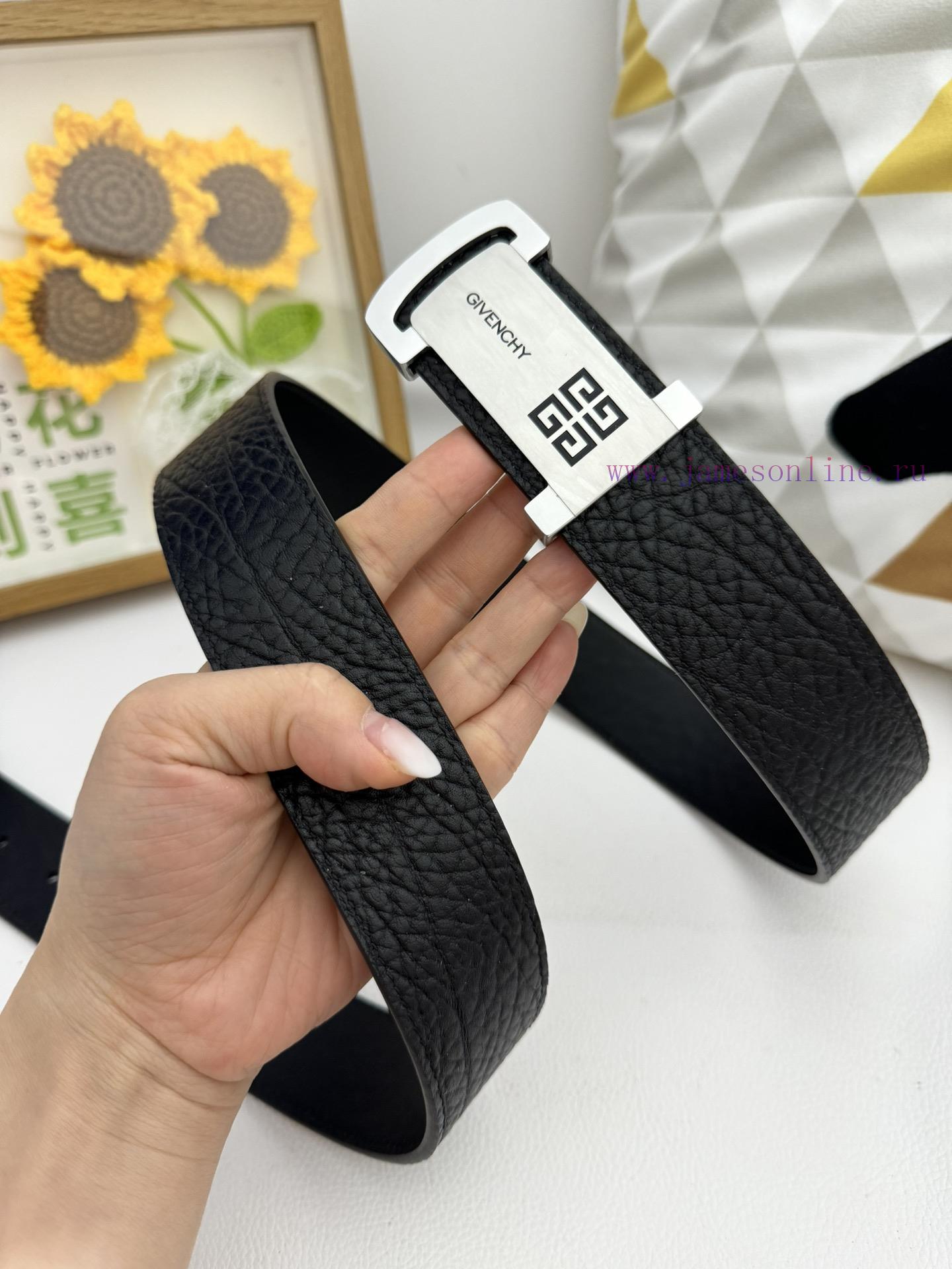 Givenchy beltMaterial: Leather Belt with 100% Head Layer. The leather belt is guaranteed to aebacs3b - Image 5