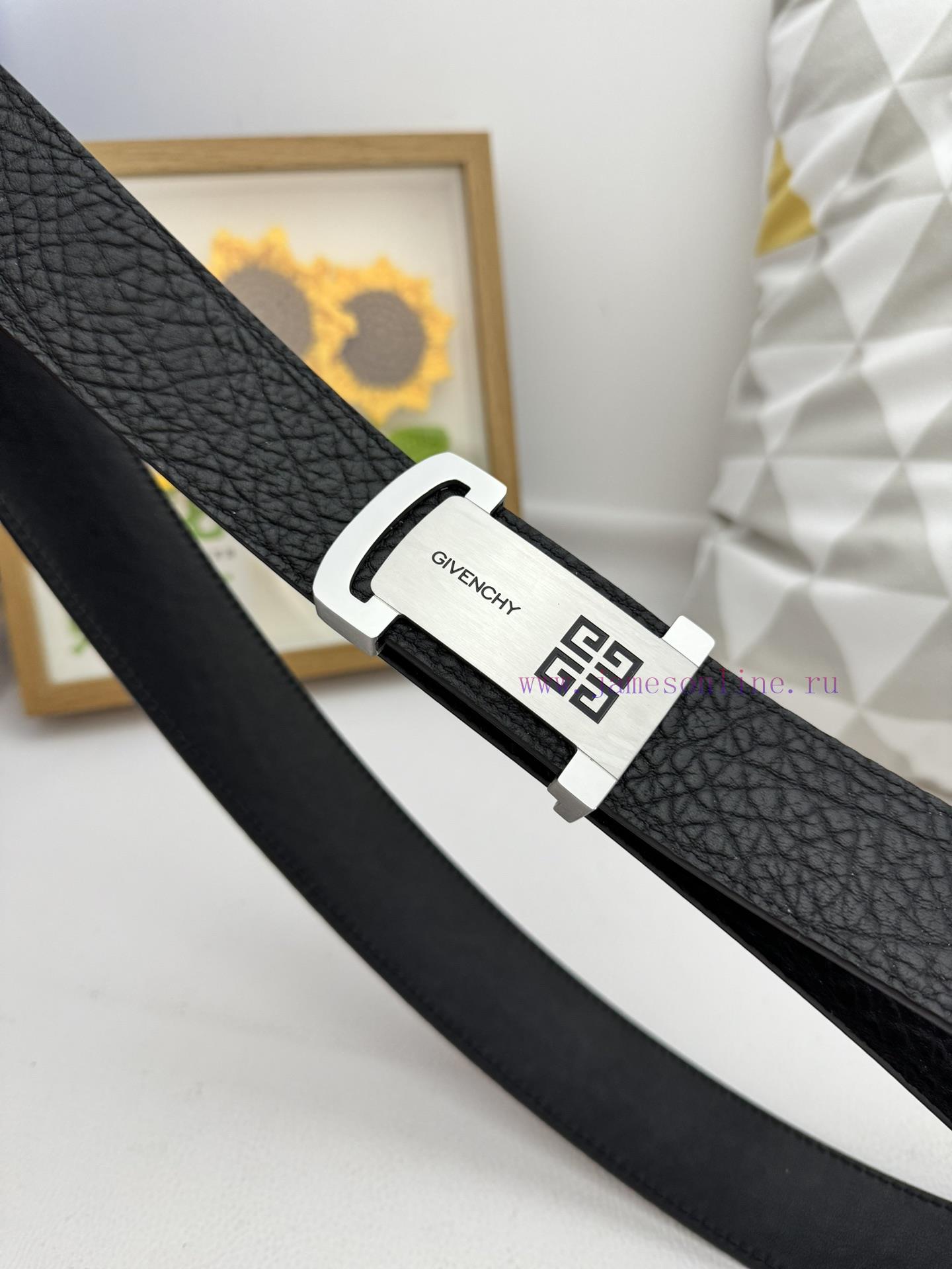 Givenchy beltMaterial: Leather Belt with 100% Head Layer. The leather belt is guaranteed to aebacs3b - Image 8