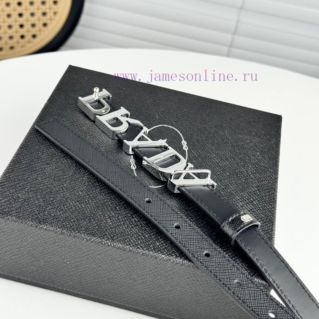 🧡 PRADA's magnificent leather belt exudes a simple yet exquisite elegance. The classic let nm1qxazr - Image 7