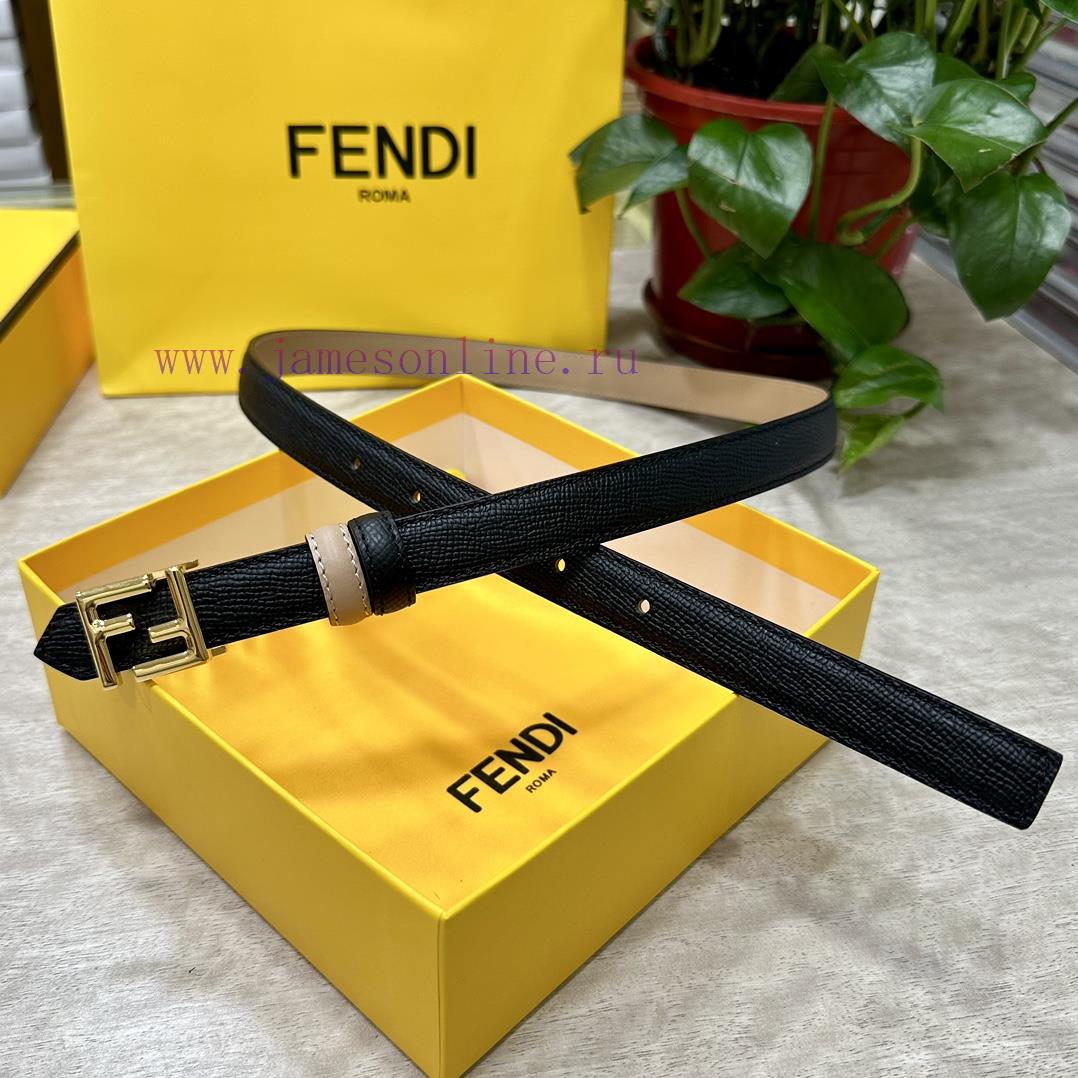 FENDL/Fendi width 20MM, imported calf leather, matched with ruthenium palladium plated F-buc b4iqlojo - Image 2