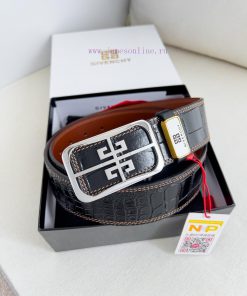 Givenchy GIVENCHY Belt ️ BeltBuckle, smooth buckle made of pure steel material, leather belt c6w310ov