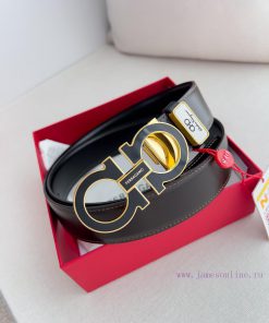 Ferragamo Ferrgamo ️ Belt and beltHanging buckle, classic hanging buckle made of pure copper 86bovq9c