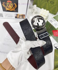 Belt Gucci Gucci️Belt made of 100% head layer cowhide, guaranteed genuine leather, 24k rotat qobuyeh6