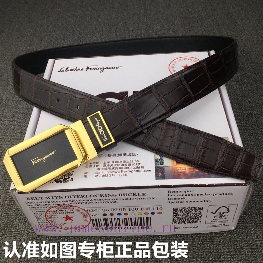 Ferragamo crocodile patternGrade: Italian imported 100% top layer cowhide, Ferragamo, world- hlin6wac - Image 6